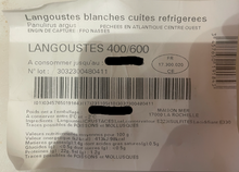 Charger l&#39;image dans la galerie, Langoustes blanches Cuites