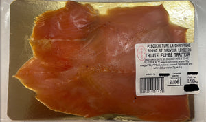 Truite fumée