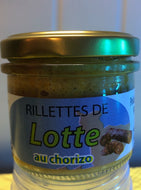 rillette de lotte chorizo