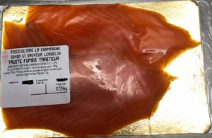 Filet truite fumée