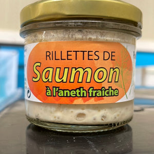 Rillettes de Saumon Aneth fraiche (pot de 90g)