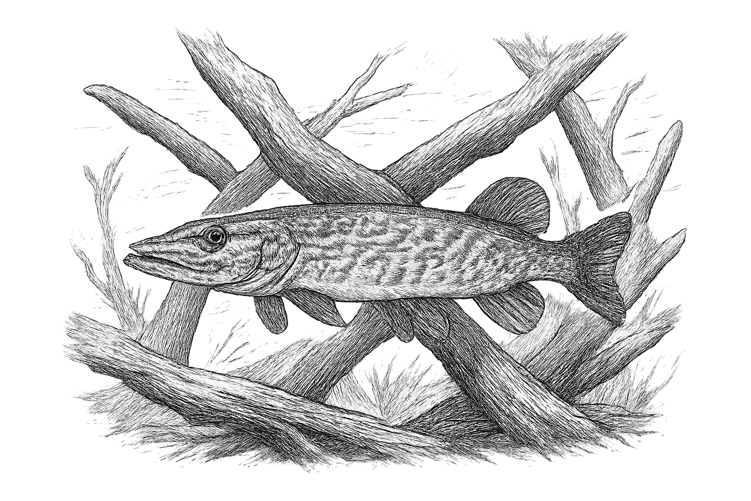 brochet aquarium