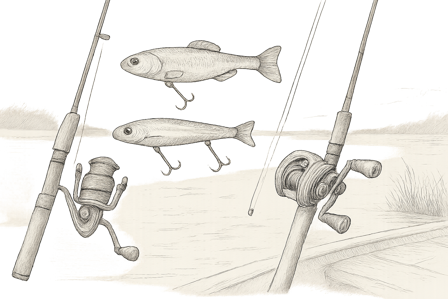 canne a peche pour le brochet