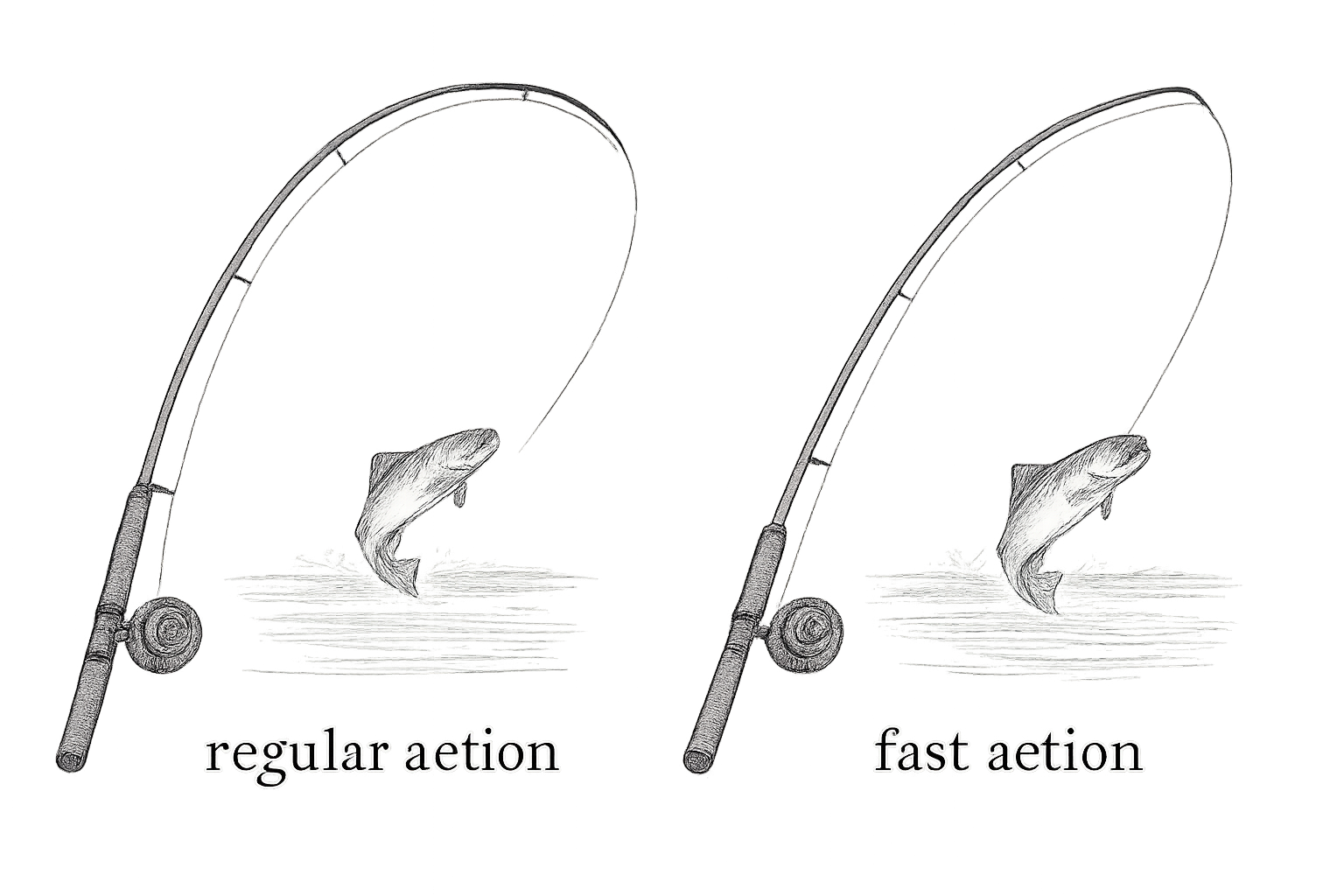 canne truite spinning