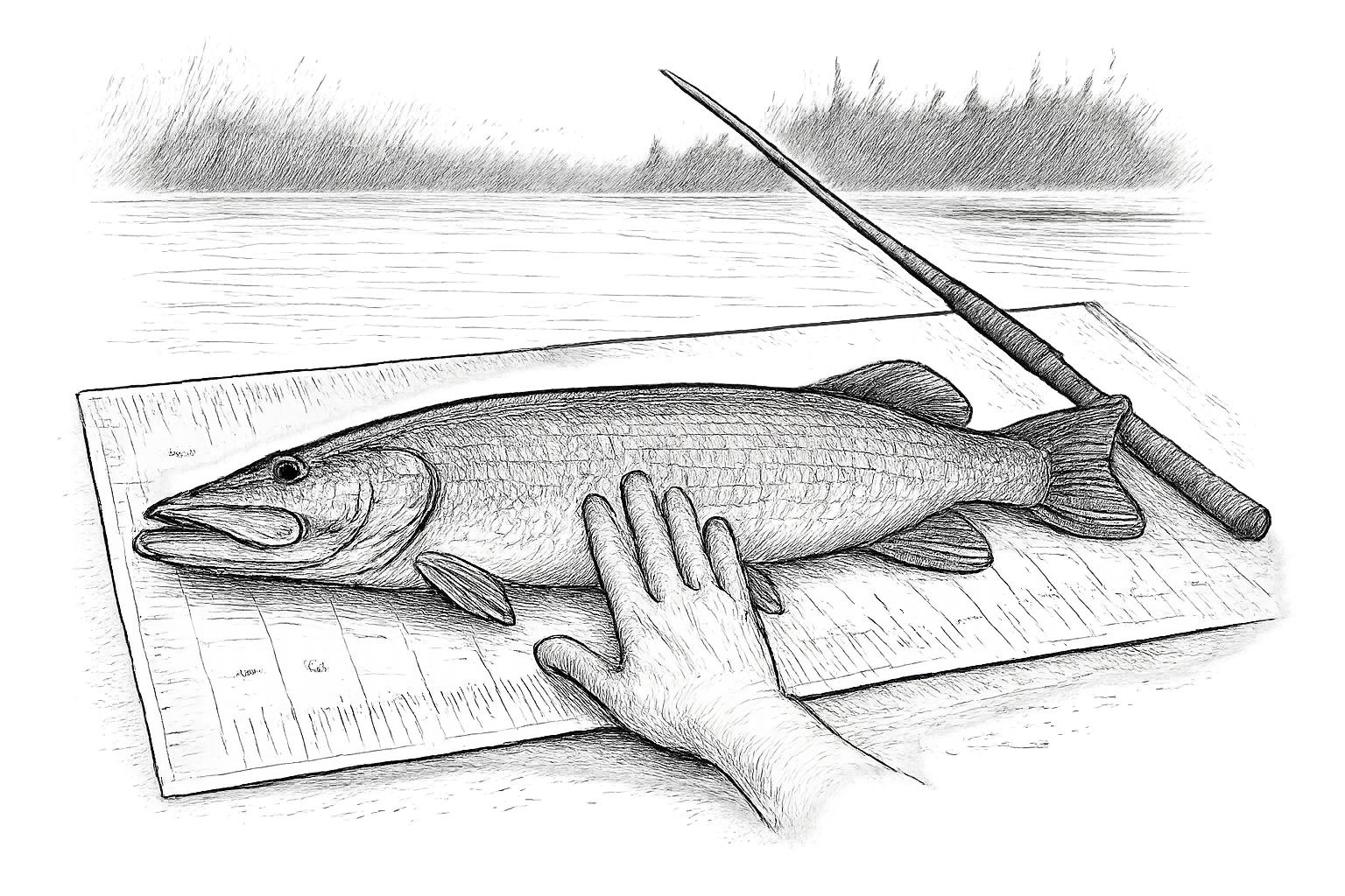 le brochet le plus grand du monde