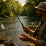 Pêcher la truite à la cuillère : guide complet pour choisir sa cuillère, maîtriser l’animation lente et lire la rivière