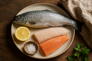 Truite : chair blanche ou saumonée, texture, cuisson et atouts nutritionnels